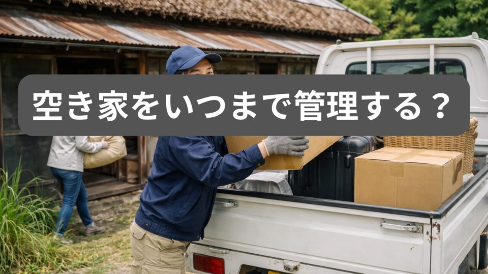 空き家になったら管理する？手放す？それはいつ？   東広島市　注文住宅　古民家リフォーム