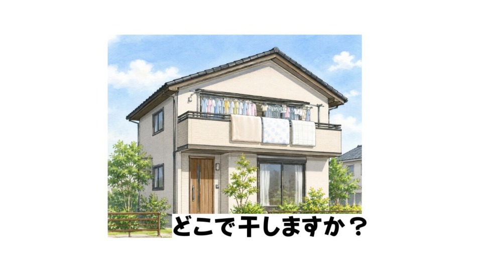 洗濯物はどこで干しますか? 東広島市 工務店 注文住宅 古民家リフォーム
